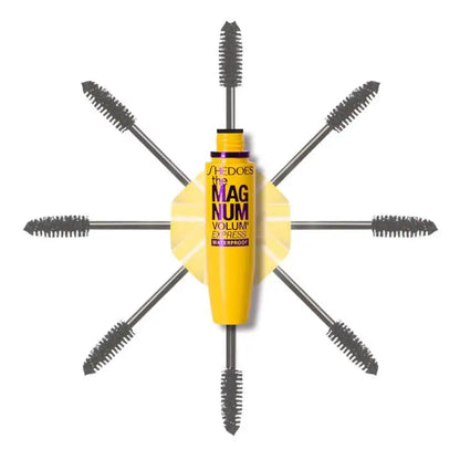 Máscara de Cílios 3D à Prova d’Água – Volume, Curvatura e Alongamento Imediato para Olhar Hipnotizante